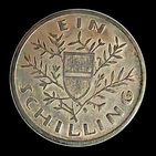 Austria · 1 chelín · 1925–1932 · KM# 2840 · lado 2