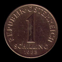 Österreich · 1 Schilling · 1959–2001 · KM# 2886 · Seite 2
