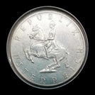 Austria · 5 chelines · 1960–1968 · KM# 2889 · lado 2