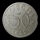 Österreich · 50 Groschen · 1935–1936 · KM# 2854 · Seite 2