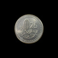 Chypre — 25 mils — Cèdre — 1963 — revers