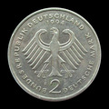 Allemagne RFA — 2 marks — Franz Josef Strauß — 1994 — avers