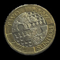 2 sterline — 2 Pounds - Elizabeth II (4th portrait; Abolition of Slave Trade) — rovescio KM 1075