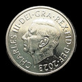 Reino Unido — 5 peniques · Carlos III — ramo di quercia — anverso