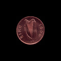 Irland — 1 Penny · Uccello ornamentale — Vorderseite