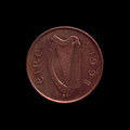 Irland — 2 Pence · Uccello ornamentale — Vorderseite