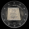 2 euro · Malta · 2015 · Proclamation of the Republic of Malta in 1974