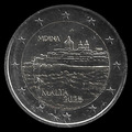 2 euro · Malta · 2025 · Walled city of Mdina