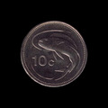 Malta — 10 cent — Dolphinfish — 1996 — reverse