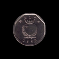 Malta — 5 cent — Crab — 1995 — obverse