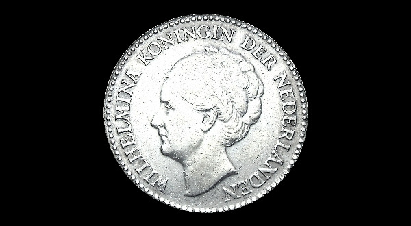 ½ fiorino, Guglielmina, dritto; tipo 1921–1930; esemplare 1929