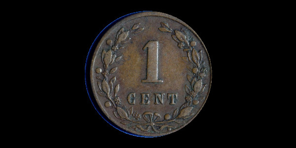 1 centesimo, Più regni, rovescio; tipo 1877–1900; 1901; 1902–1907; 1913–1941; esemplare 1881; esemplare rappresentativo del gruppo, non di tutte le varianti