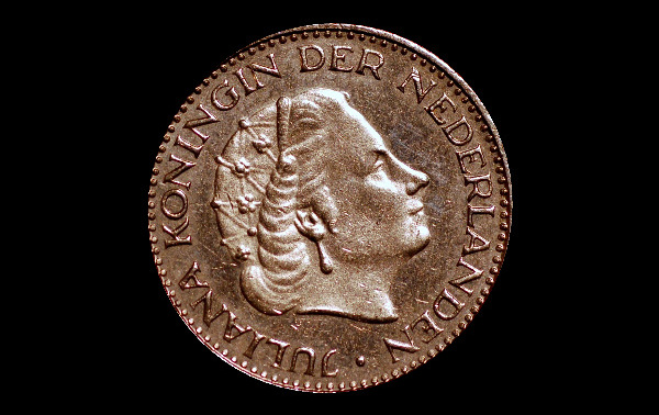 1 fiorino, Giuliana, dritto; tipo 1967–1980; esemplare 1967; Attribuzione al nichel dalla fonte dell’esemplare; il 1967 esiste anche in argento.