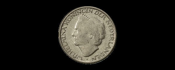 10 centesimi, Guglielmina, dritto; tipo 1948; esemplare 1948