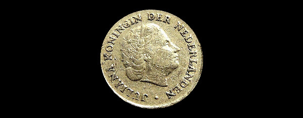 10 centesimi, Giuliana, dritto; tipo 1950–1980; esemplare 1951