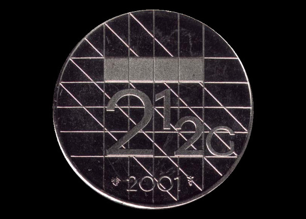 2½ fiorini, Beatrice, rovescio; tipo 1982–2001