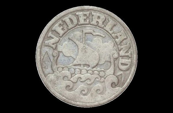25 centesimi, Occupazione tedesca, dritto; tipo 1941–1943; esemplare 1942