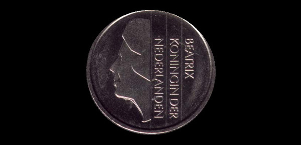 25 centesimi, Beatrice, dritto; tipo 1982–2001