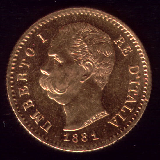 Diritto — 20 lire 1879-1897