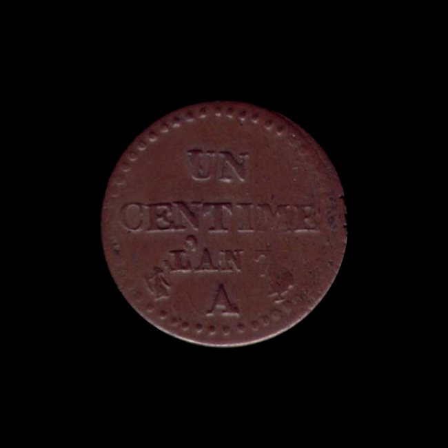 France — Directoire — 1 centime Dupré — calendrier révolutionnaire — 1797 — 1799 — revers