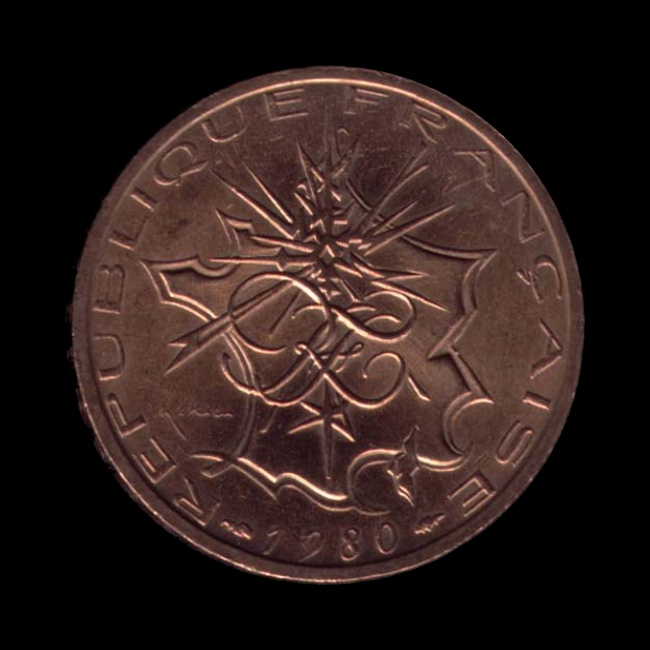 France — 10 Francs — 1974–1987 — Cinquième République — avers