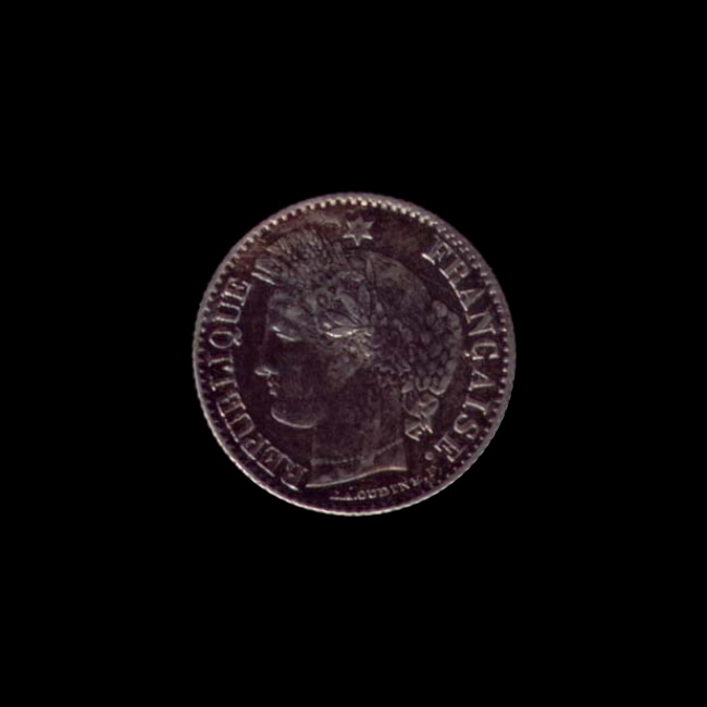France — Deuxième République — 20 centimes Cérès — 1849 — 1851 — avers