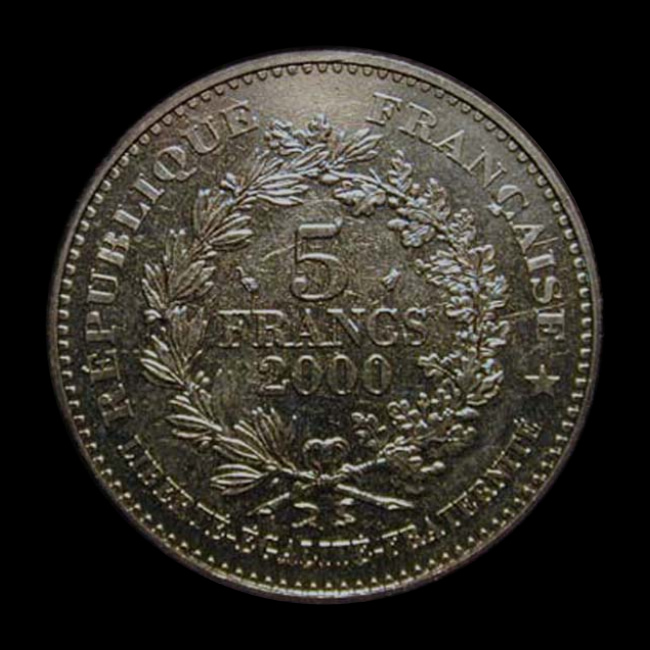 France — 5 francs — revers