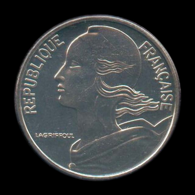 France — 5 francs — avers