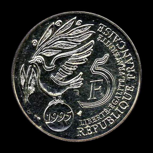 France — 5 francs — avers
