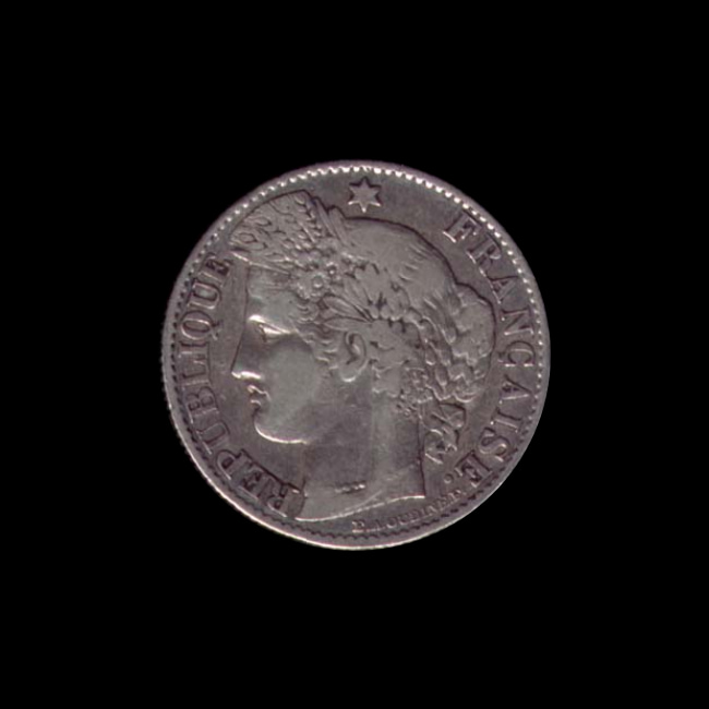 France — Deuxième République — 50 centimes Cérès — 1849 — 1851 — avers