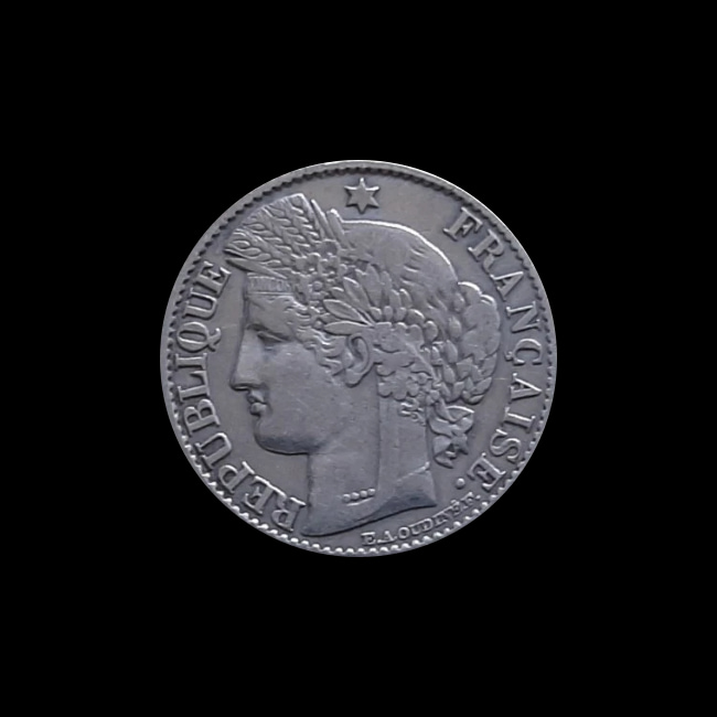 France — 50 Centimes — Argent — 1871–1895 — Troisième République — avers