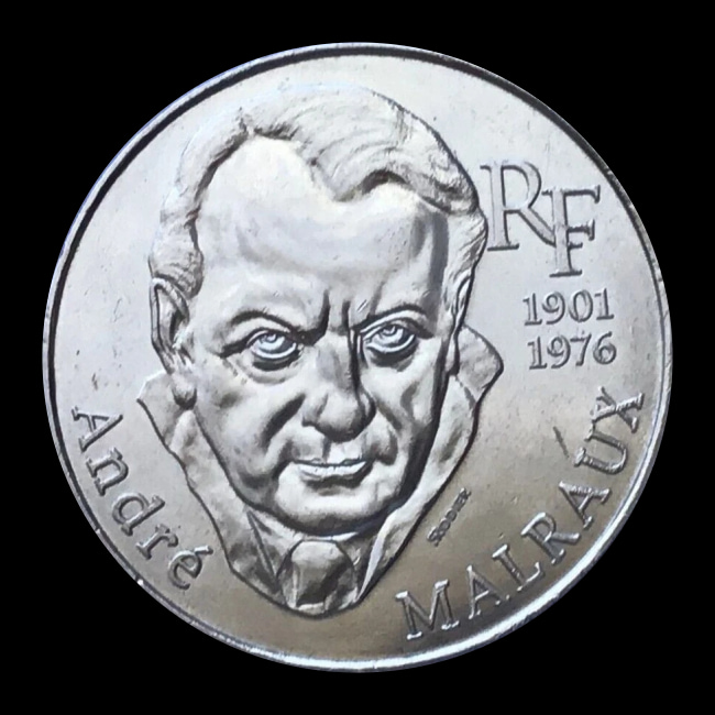 France — 100 Francs — Argent — 1997 — Cinquième République — avers