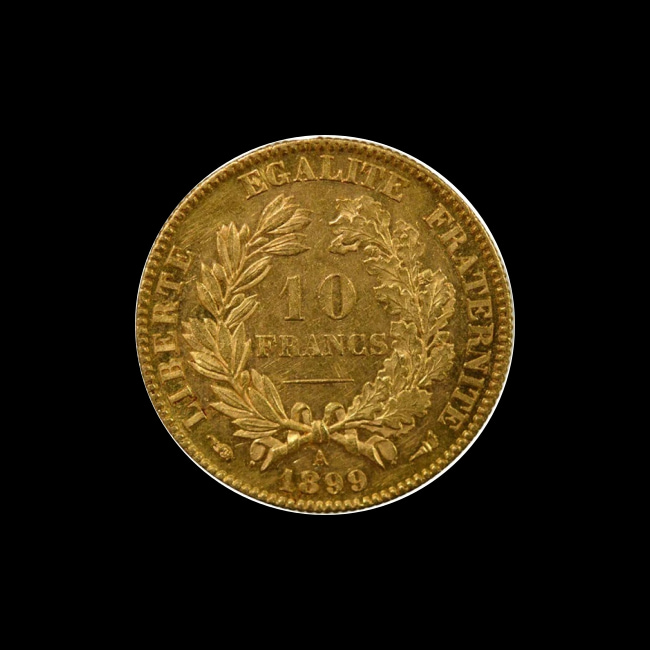 France — 10 francs — revers