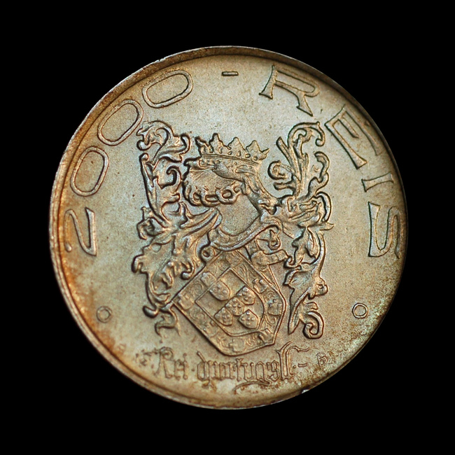 Brasil — 2.000 Réis — Prata — 1932 — Real histórico — República — reverso